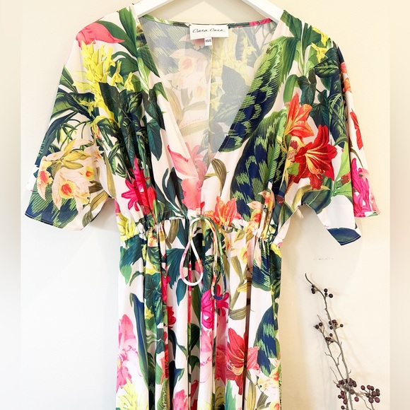 Cara Cara Drawstring Floral Dress (Size XS/S) - Picture 5 of 9